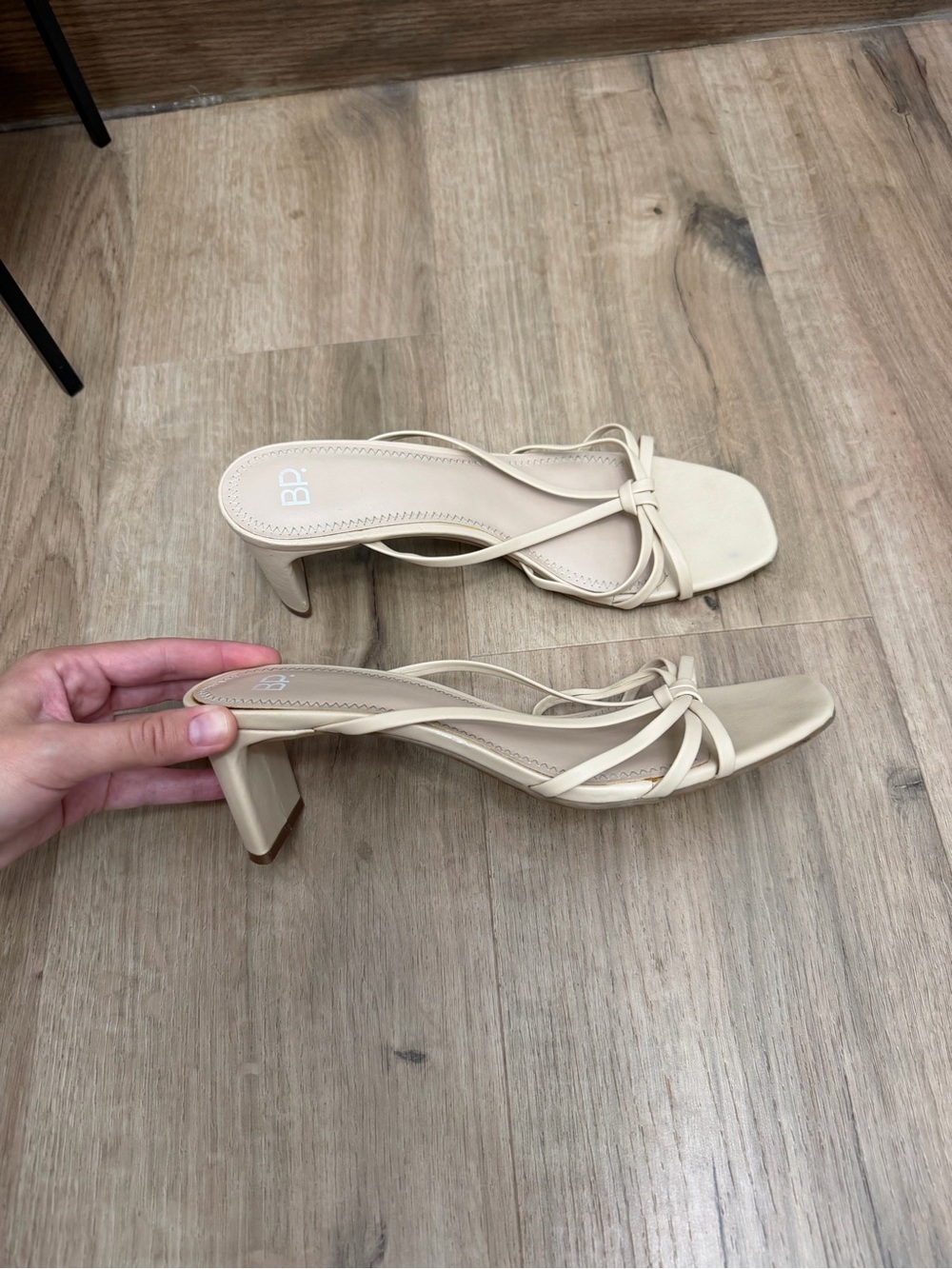 BP. Karsyn strappy slide heel sandals Sz 9